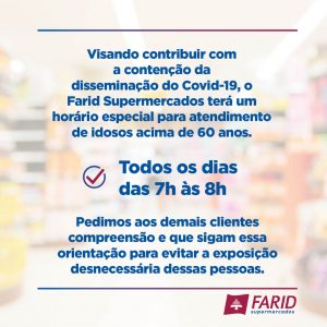 Imagem - Reprodução/Farid Supermercados.