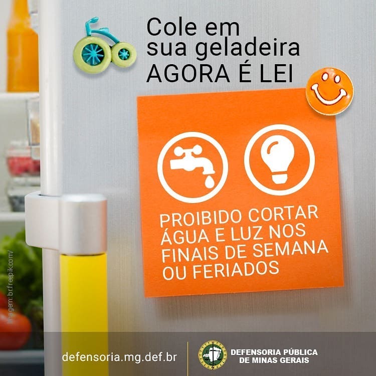 O serviço de energia elétrica ou fornecimento de água poderão ser suspensos  nos finais de semanas, ou feriados sem aviso prévio?