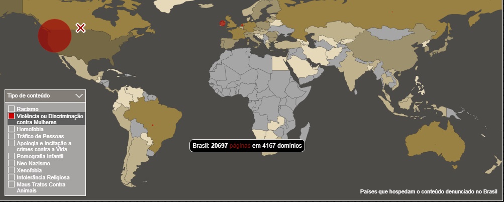 Brasil é ouro em intolerância