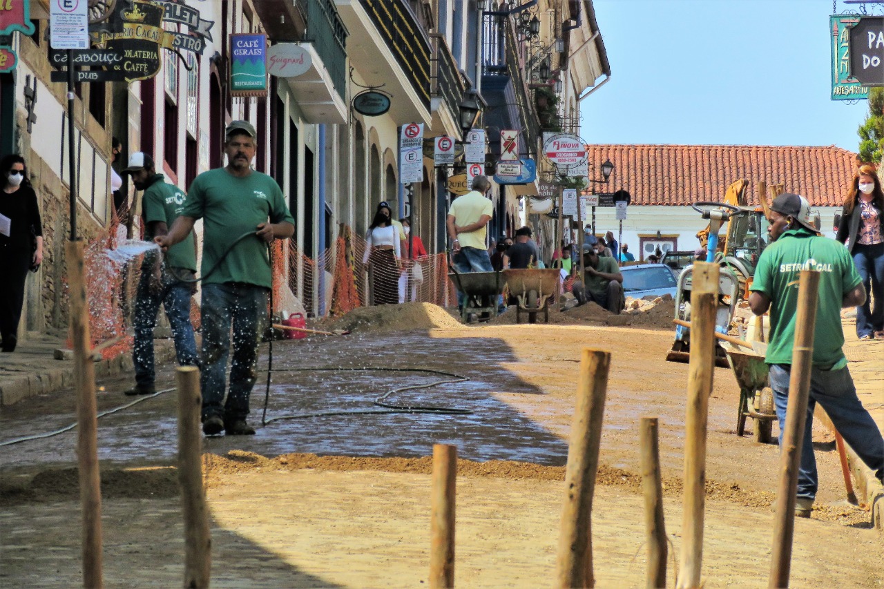 Desembargo Rua Direita Ouro Preto - MG