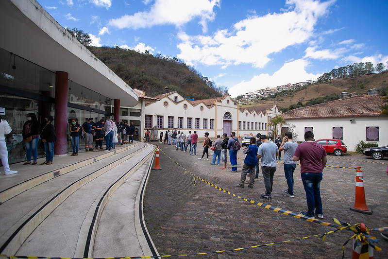 Vacinação contra a Covid-19 em Ouro Preto