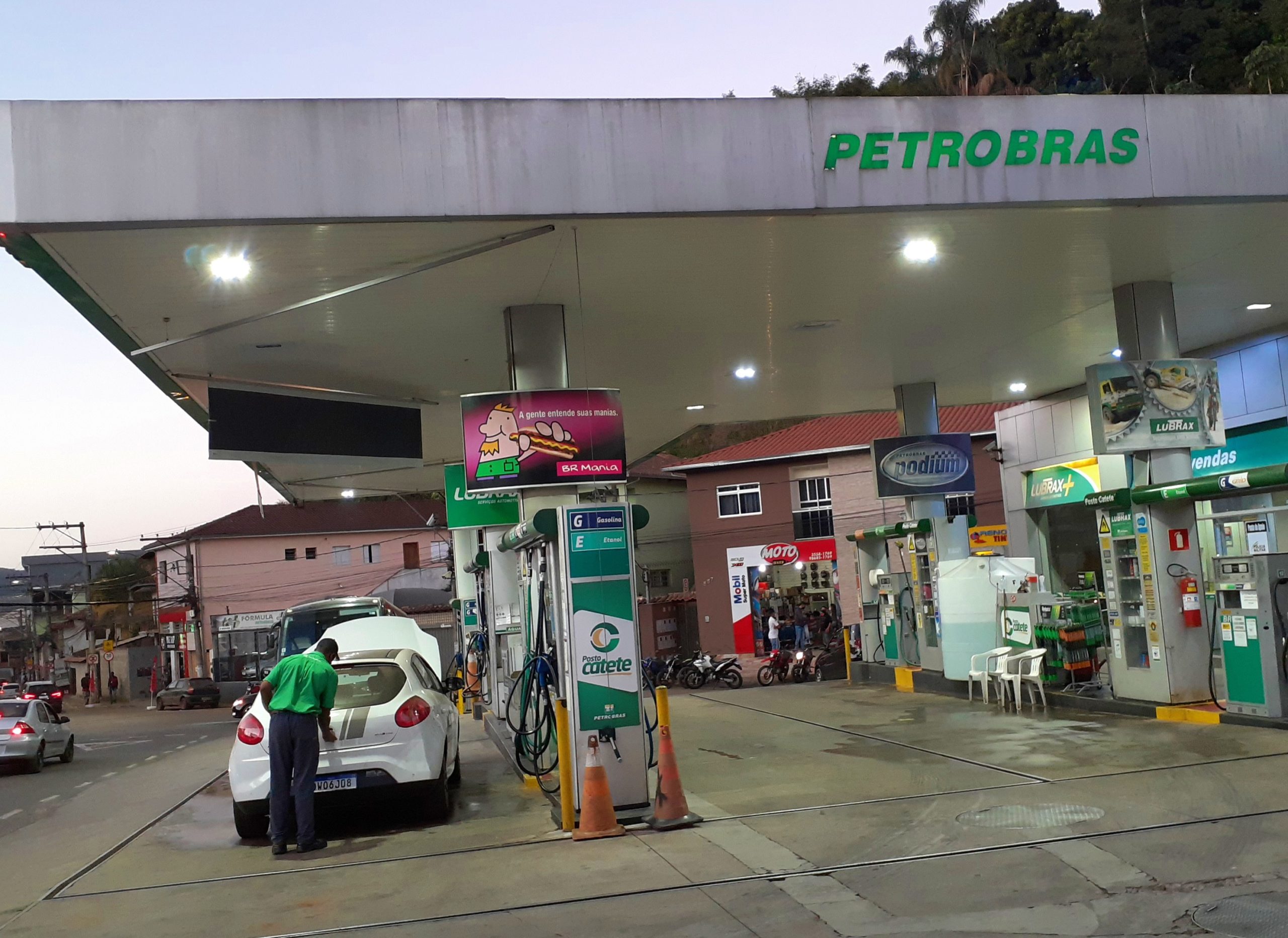 Alta gasolina Brasil