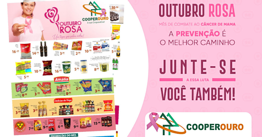 Ofertas Outubro Rosa Cooperouro