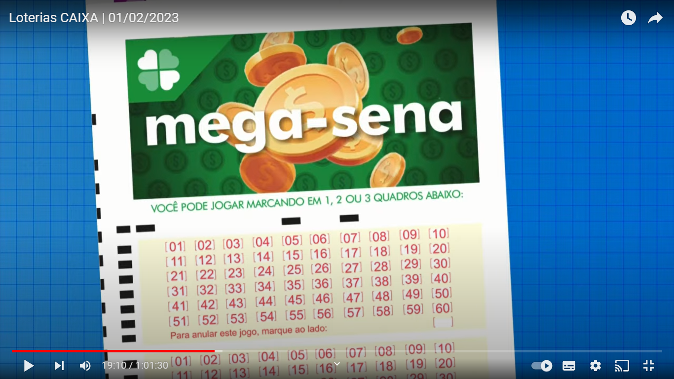 Mega-Sena sorteia R$ 33 milhões; confira o resultado deste sábado (14)