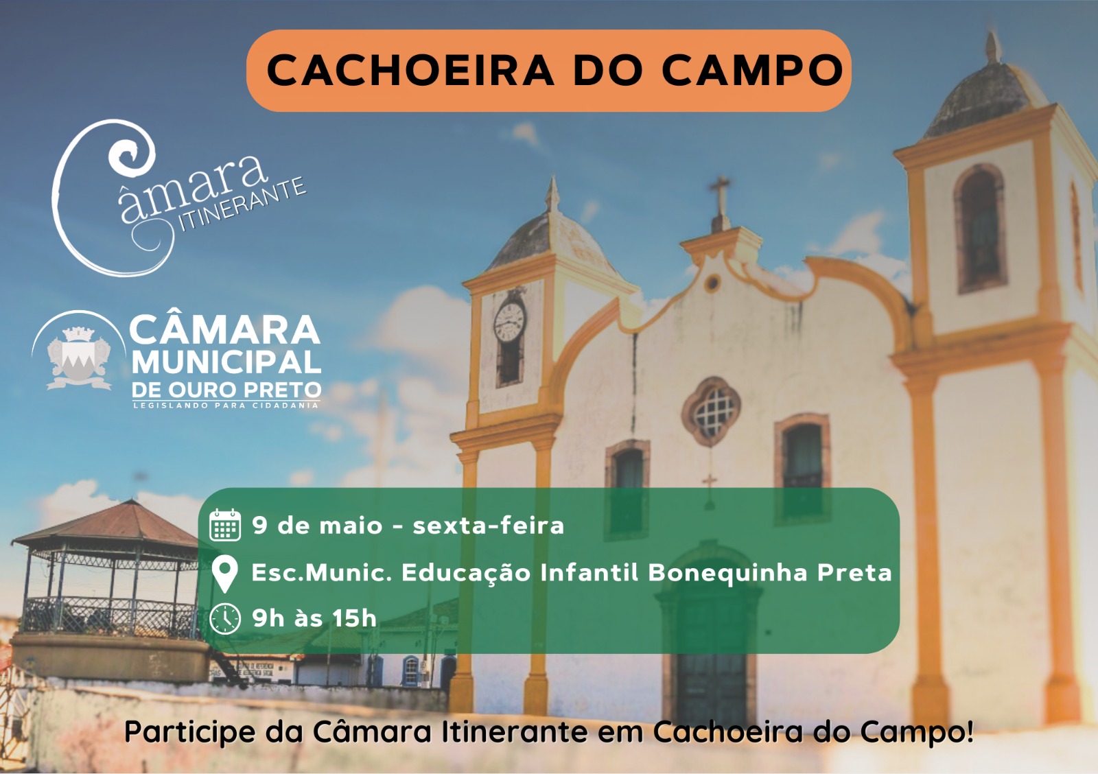 camara-itinerante- cachoeira-campo-serviço